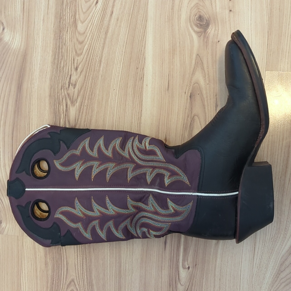 Vintage Tony Lama Square Toe Boots - Picture 7 of 15
